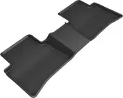 3D MAXpider For 2019-2020 Toyota Corolla Kagu 2nd Row Floormats - Black (for: Toyota)