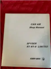 2015 Can-Am Spyder RT RTS RT Limited motorcycle service manual book