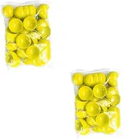 SAFIGLE 100 Pcs Mini Pong Balls Activity for Gaming Balls Infant Pong Game with Balls Replacement Bingo Balls Game Table Tennis Balls Bingo Balls Only Pit Capsule Supplies Toddler