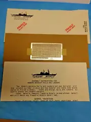 Flagship Models FM700-2 Modern Warship 1/700 Rails and Ladders Photo Etch Set