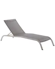 Modway Savannah Mesh Chaise Outdoor Patio Aluminum Lounge Chair