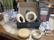 KiwiCo Maker Crate Woven Reed Luminary Craft Kit New open box