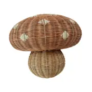 Rattan Woven Lampshade Wall Light Lamp Shade for Study Areas Children Rooms
