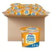 Kellogg's Frosted Mini Wheats Whole Grain Cereal Pack of 12 2.5 Ounce Cups