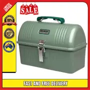 Stanley Classic Lunch Box Large Capacity Hammertone Green Steel Lunchbox New AUS