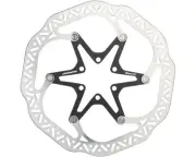 Jagwire Pro LR1 Lightweight Disc Brake Rotor 6 Bolt Silver 180 mm