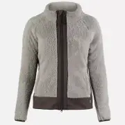 Horze brand Women's DEANNE SOFTSHELL FLEECE JACKET Light Tan & Brown 4 SIZES!