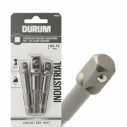 Durum SOCKET ADAPTORS DB820 3Pcs 1/4”, 3/8” & 1/2”Square, Heavy Duty