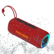 Bluetooth Speaker, Portable Wireless Clear Loud Stereo Sound IPX5 Waterproof ...