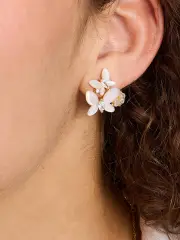 Social Butterly Cluster Studs