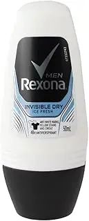 Rexona Men's Invisible Dry Ice Fresh Antiperspirant Deodorant Roll-On 50 ml