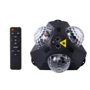 Party Light Disco Ball Light Laser Projector Light 5 in 1 DJ Stage Strobe Light