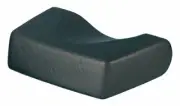 Sunbed Pillow Foam Head Rest for Lie Down Sunbeds BLACK Easy Wipe Surface