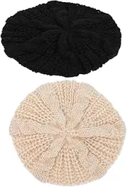 [BESTYASH] Beret Hat Women Fashionable Beret Breathable Outdoor Sun Hat Vintage Perfect for Festival Party