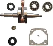 Crankshaft with Bearing Oil Seal Kit Gasket for for EF/CO for MT/H 5100 5600 5800 OLEO MAC GSH510 GSH560 GSH561 Chainsaw