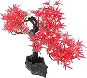 Artificial Flower Sushi Plate Decorations Sashimi Pine Tree Decor Sushi Sashimi Serving Plate Ornaments Fish Tank Aquarium Landscape Table Decoration