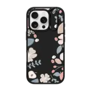 iPhone 16 Pro Impact Ring Stand Case MagSafe Compatible Peach Blossoms