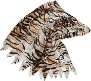 ROMISBABA Unisex Leopard Print Skirt for Festivals Comfortable Polyester Jungle Costume for Men and Women for Cosplay and Party Themes Versatile and Distinctive Animal Dress Up