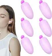 Earplugs for Sleep | Foam Reusable Noise Cancelling Ear Plugs,Carrot Shape Sound Blocking Earbuds with Storage Case Hearing Protection for Snoring Concerts Travel