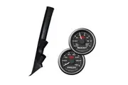 Pillar Pod w/ Turbo Boost & Oil Press Gauge fits Subaru Impreza WRX 1993-00