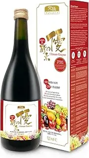 AFC Japan Digestive Ultimate Enzyme Drink -100% Pure 106 Types Vegetables & Fruits Extract, Boost Metabolism, Immunity, Revitalize, Detox, Smooth Bowel, Gas, Bloating & Constipation Relief, 720ml