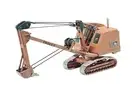 New Woodland HO Scale Vehicle Figure Kit Back Hoe Insley Model D237