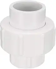 uxcell 25mm Slip x 25mm Slip Metric PVC Pipe Fitting Union Solvent Socket Quick Connector