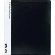 Marbig Display Book 40 Pocket A4 Black