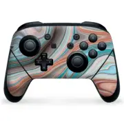 Nintendo Switch Pro Controller Skin Decal Vinyl Wrap - Stone Marble