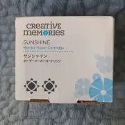 Creative Memories SUNSHINE SUN Border Maker Cartridge Punch *New In Box* RARE