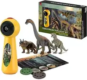 Dinosaur Projector & Play Set with 24 Images in 3 Discs, Ideal Boys Girls Kids Night Light STEM Education Toys, Decoration for Home Theater Ceiling Bedroom Party Living Room
