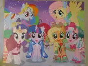 My Little Pony FiM 'The Best Night Ever' Mane Six Original Artwork NEW