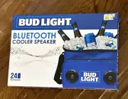 Bud Light Bluetooth Speaker Portable COOLER Built-in Speaker NEW