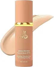 Bio Foundation 4 in 1, Hydrating Color Changing Foundations, 4 in 1 Light Spectrum Foundation, Full Coverage Concealer Medium Spectrum with SPF 50+ & Waterproof & Longwearing (1pcs)