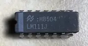 National LM111J Voltage Comparator - NOS
