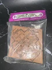 Vintage 1977 Genius Baseball Wood Peg Travel Game Puzzle, New Old Stock, Sealed