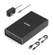 MAIWO SAS to USB Adapter(MAX 6Gbps) 2.5/3.5 inch SAS&SATA SSD/HDD Enclosure w...