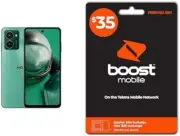 HMD Pulse Pro 6/128GB Green with Boost Prepaid SIM Starter Pack $35