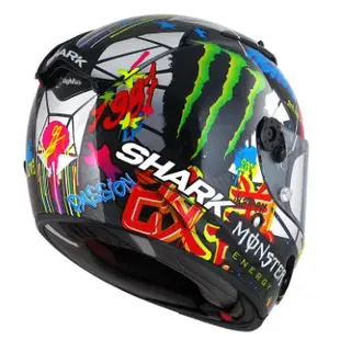 大頭佛の SHARK RACE-R PRO REPLICA LORENZO CATALUNYA GP 全罩安全帽