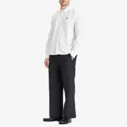 AMI Paris Heart Button Down Oxford Shirt