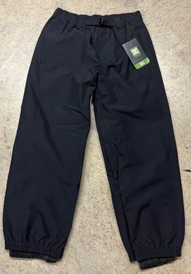 2025 NWT Mens DC Primo Technical Snow Pants $250 L Black belt elastic DWR