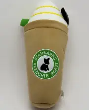 Starbarks Dog Toy Parody Squeaker Mesh Lined Durable Haute Diggity Dog. Size XL