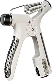 Pokronc Hand Grip Strengthener | Finger Exerciser | 10-80 Kg Adjustable Resistance Forearm Exerciser Hand Grip Strength Trainer with Counter for Muscle Building