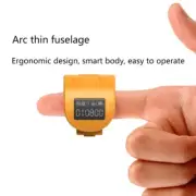 Rechargeable 9 Digit Hand Tally Counter Electronic Finger Ring Counters Clicker