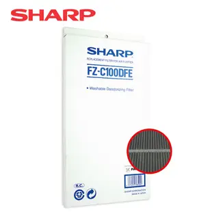 【結帳再折】［SHARP 夏普］KC-850T專用 活性碳過濾網 FZ-C100DFE