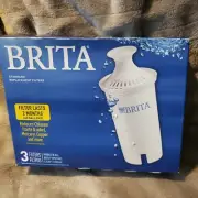 Brita Water Pitcher Replacement Filters White, 3 Pack @AV