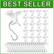 70 Pack Ceiling Hooks & S Clips for Effortless Classroom & Office Decoration