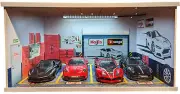 Bburago MA0089 - Light Box Display (60x40x30cm) Scale 1:18 for Model Cars
