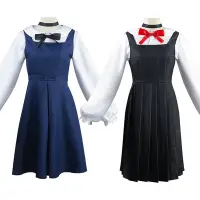 在飛比找Yahoo!奇摩拍賣優惠-東山小紅cosplay服裝日系藍色黑色cos製服電鋸人cos