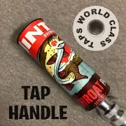 NICE stubby UINTA short 4in CUTTHROAT PALE ALE BEER TAP HANDLE marker FISH